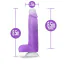Вибратор Neo Elite Encore 8 Vibrating Dildo, фиолетовый - Фото №5