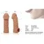 Насадка на пенис Kokos Cock Sleeve CS 004-M, телесная - Фото №5
