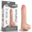 Фаллоимитатор Sliding-Skin Dual Layer Dong 7, телесный - Фото №6