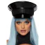 Кашкет поліцейської Leg Avenue Rhinestone Trimmed Military Hat, чорний