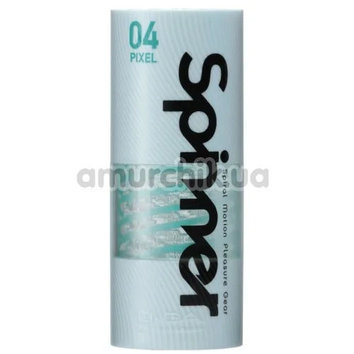 Мастурбатор Tenga Spinner Pixel 04, прозорий