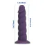 Фаллоимитатор Addiction Fantasy Unicorn Dildo 7  + вибропуля Power Bullet, фиолетовый - Фото №3