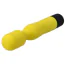 Універсальний вібромасажер Virgite Fluo Mini Wand Vibe F4, жовтий - Фото №3