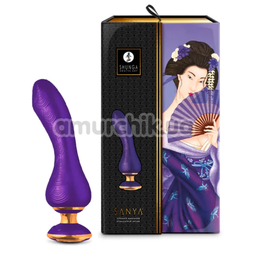 Вибратор для точки G Shunga Sanya, фиолетовый