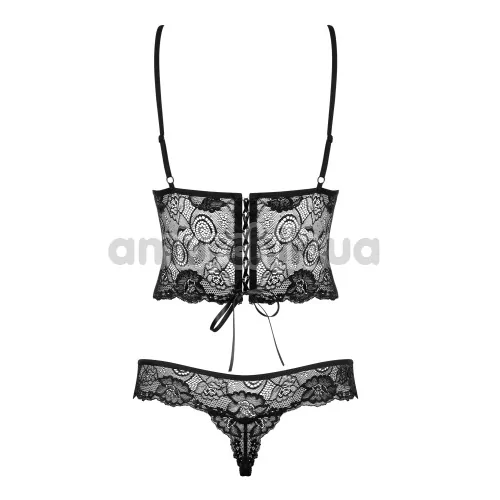 Боди Obsessive Alluria, черное