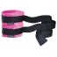 Фиксаторы для рук Sex & Mischief Kinky Pinky Cuffs With Tethers, розовые - Фото №1