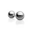 Вагинальные шарики Metal Worx Ben-Wa Balls Small, серебрянные - Фото №1