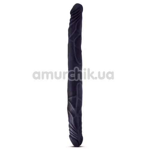Двокінцевий фалоімітатор B Yours 14 Inch Double Dildo, чорний - Фото №1