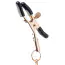 Зажимы для сосков Guilty Pleasure Premium Collection Nipple Clamps с кисточками, золотые - Фото №3