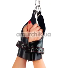 Фіксатори для рук Art of Sex Fetish Hand Cuffs For Suspension, чорні - Фото №1