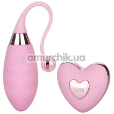 Виброяйцо Amour Silicone Remote Bullet, розовое - Фото №1