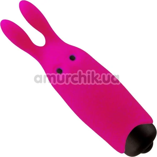 Кліторальний вібратор Adrien Lastic Pocket Vibe Rabbit, рожевий