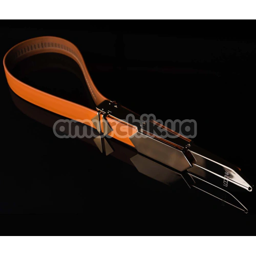 Шлепалка Lockink Adjustable Slapper For Impact Play, коричневая