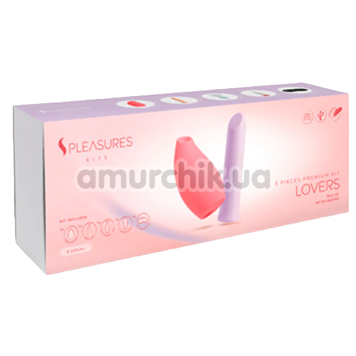 Набор S Pleasures Kits Lovers, розовый