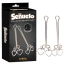 Затискачі для сосків Senuelo Fetish Fantasy Heart Nipple Clamps, срібні - Фото №6