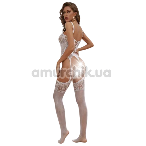 Комбинезон Star Night Special Day Lace Bodystocking, белый