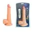Вібратор Real Stick Nude 6.7 рівний, тілесний - Фото №3