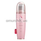 Микротоковый скрабер для кожи лица Geske MicroCurrent Skin Scrubber & Blackhead Remover 9 in 1 - Hello Kitty, розовый - Фото №1