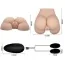 Искусственная вагина и анус с вибрацией Crazy Bull Masturbator Pussy & Anal, телесная - Фото №10