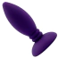 Анальна пробка Alume Silicone Textured Teardrop Anal Plug S, фіолетова - Фото №2