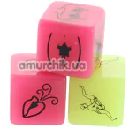 Секс-гра кубики Oral Sex Dice, світяться у темряві - Фото №1