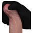 Вібратор Lovetoy Real Softee 11 Platinum Silicone, коричневий - Фото №10