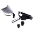 Набор для доминирования Lockink Sevanda Objectification Bathroom Set, черный - Фото №2