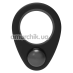 Эрекционное кольцо Ramrod Cockring Single Weight, черное - Фото №1