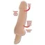 Вибратор Pure Skin Stud телесный - Фото №2