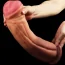 Фаллоимитатор Dual-Layered Silicone Nature Cock LV411016, телесный - Фото №10