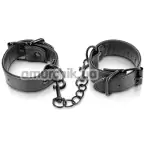 Фиксаторы для рук Fetish Tentation Enjoy Pain Adjustable Handcuffs, черные - Фото №1