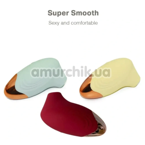 Симулятор орального сексу для жінок Sweet Em Suction Vibrator, бордовий