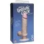 Вибратор The Realistic Cock Vibrating 23.6 см, телесный - Фото №8