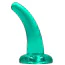 Фалоімітатор Realrock Crystal Clear Dildo 5, зелений - Фото №2