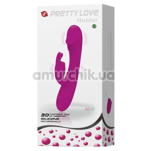 Вибратор Pretty Love Hunter, фиолетовый