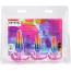 Набор из 3 анальных пробок Crystal Jellies Anal Trainer Kit, разноцветный - Фото №8