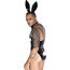 Костюм зайчика JSY Sexy Lingerie 9101, черный: боди + ушки + галстук-бабочка - Фото №4