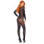 Комбінезон Leg Avenue Long Sleeves Bodystocking, чорний - Фото №2