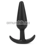 Анальная пробка Lovetoy Lure Me Butt Plug Slim L, черная - Фото №1