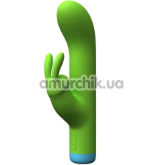 Вибратор Party Color Toys Juny, салатовый - Фото №1