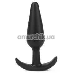 Анальная пробка Lovetoy Lure Me Butt Plug Slim L, черная - Фото №1