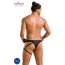 Мужские трусы с подвязкой Passion Free Your Senses Thong Bill 058, черные - Фото №6