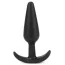 Анальна пробка Lovetoy Lure Me Butt Plug Slim L, чорна - Фото №1