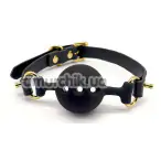 Кляп Upko Silicone Breathable Small Ball Gag, чорний - Фото №1