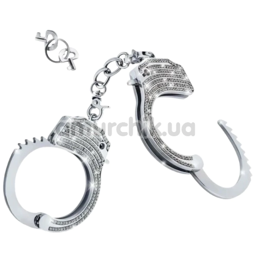 Наручники Temptasia Bling Cuffs, серебряные
