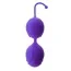 Вагінальні кульки Geisha Lastic Balls, фіолетові - Фото №1