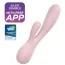 Вибратор Satisfyer Mono Flex, светло-розовый - Фото №2