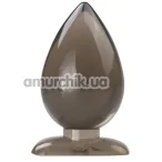 Анальна пробка Leten Anal Plug Angela, сіра - Фото №1