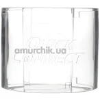 Адаптер для мастурбатора Fleshlight Quickshot Quick Connect, прозорий - Фото №1