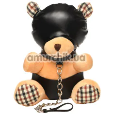 Брелок Master Series Hooded Teddy Bear Keychain - медвежонок, бежевый - Фото №1